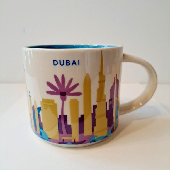 Starbucks Other - Starbucks DUBAI Coffee Mug You Are Here Collection Series 14 oz Cup